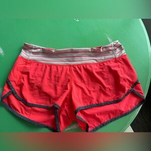 Lululemon speed shorts